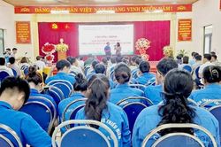 Hơn 100 sinh viên Học viện Thanh thiếu niên Việt Nam thực hành phát triển cộng đồng tại Phúc Lợi