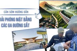 Cần sớm hướng dẫn giải phóng mặt bằng các ga đường sắt