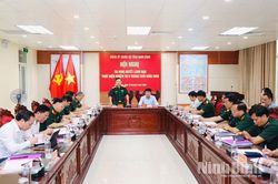 Đảng ủy Quân sự tỉnh ra nghị quyết lãnh đạo thực hiện nhiệm vụ 6 tháng cuối năm 2026