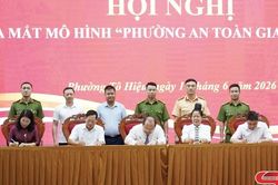 Ra mắt mô hình 'Phường an toàn giao thông'
