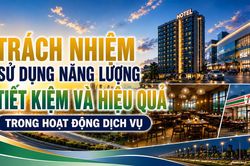 Trách nhiệm sử dụng năng lượng tiết kiệm và hiệu quả trong hoạt động dịch vụ