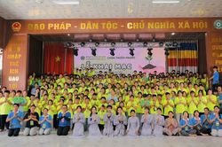 Đồng Th&aacute;p: Hơn 240 kh&oacute;a sinh tham dự kh&oacute;a tu m&ugrave;a h&egrave; 'Ươm mầm từ bi' lần VIII tại ch&ugrave;a Thi&ecirc;n Phước