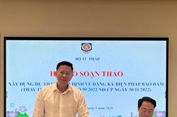Họp Tổ soạn thảo lần thứ nhất dự thảo Nghị định về đăng ký biện pháp bảo đảm