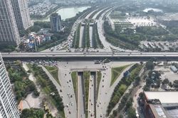 Hầm chui Trung H&ograve;a - Điểm nhấn giao th&ocirc;ng ph&iacute;a T&acirc;y H&agrave; Nội