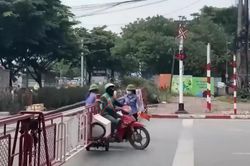 Nguy hiểm từ những hành vi vi phạm tại đường ngang đường sắt