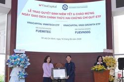 VinaCapital niêm yết bộ đôi quỹ ETF chiến lược trên HOSE, mã FUEVN50G ghi nhận mức sinh lời vượt trội