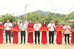 Khánh thành 4 công trình dân sinh tại xã Minh Khai