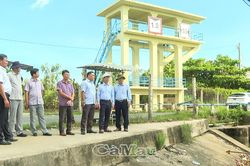 Đảm bảo bàn giao mặt bằng sớm để triển khai thi công dự án 7 cống ngăn mặn