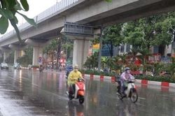 Bắc Bộ mưa dông, có nơi mưa rất to