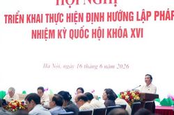 Quan điểm lập ph&aacute;p nhiệm kỳ Quốc hội kh&oacute;a XVI: Chấm dứt tư duy 'kh&ocirc;ng quản được th&igrave; cấm'