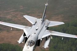Chiến đấu cơ Su-24 Ukraine rơi trong nhiệm vụ chiến đấu
