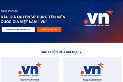 76 tên miền quốc gia hiếm sắp được đấu giá