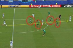 Khoảnh khắc không tưởng trước khi Messi ghi bàn