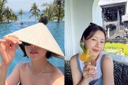 Người đẹp Hàn khoe ảnh ở Đà Nẵng