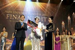 Elsa Nguyễn đoạt Á hậu 4 và Người đẹp Tài năng tại Miss Universe Business 2026