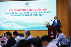 Các chuyên gia luật nêu ý kiến về sửa đổi, bổ sung Luật Đất đai 2024