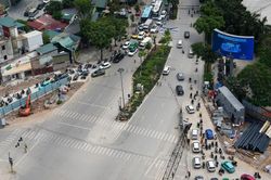 Hà Nội điều chỉnh tổ chức giao thông khu vực La Thành - Nguyễn Chí Thanh