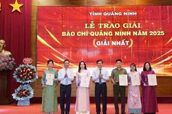 Quảng Ninh vinh danh 56 tác phẩm báo chí xuất sắc