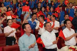 Chương trình nghệ thuật 'Bác Hồ - Hai tiếng thiêng liêng' được đông đảo khán giả đón nhận tại Hà Tĩnh