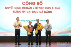Đà Nẵng công bố lãnh đạo mới cho Đại học Đà Nẵng và các trường thành viên