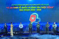 [Video] Bộ Công an phát động Giải báo chí toàn quốc 'Vì an ninh Tổ quốc và bình yên cuộc sống'