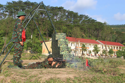 Quân khu 3: Các xạ thủ bắn tỉa tranh tài