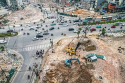Hà Nội: Điều chỉnh tổ chức giao thông khu vực La Thành - Nguyễn Chí Thanh