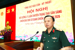 Tổng cục Hậu cần - Kỹ thuật bồi dưỡng lý luận chuyển trạng thái sẵn sàng chiến đấu