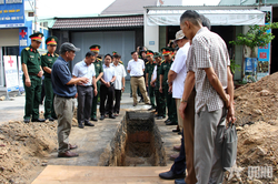 Quảng Ngãi: Hoàn trả mặt bằng hơn 2.000m³ đất, đá khu vực tìm kiếm hài cốt liệt sĩ