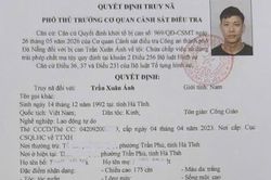 Truy nã đối tượng liên quan đến ma túy