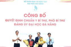 Công bố quyết định nhân sự lãnh đạo Đảng ủy Đại học Đà Nẵng và Ban Giám hiệu các trường đại học thành viên