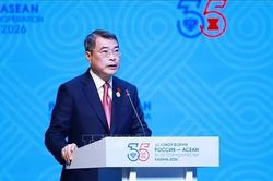 Thủ tướng Lê Minh Hưng phát biểu tại Diễn đàn Kinh doanh ASEAN - Nga