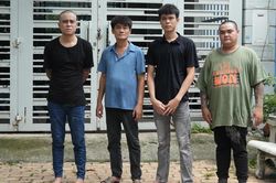 Giải quyết mâu thuẫn bằng dao, 4 đối tượng bị tạm giữ