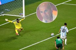 Zinedine Zidane chết lặng khi chứng kiến con trai bị Messi làm khổ