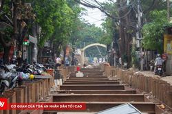 Người dân Tân Mỹ thích nghi với công trường hồ điều hòa Phú Đô