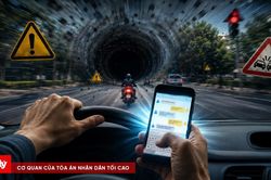 Khi màn hình điện thoại tạo ra những 'điểm mù' sau tay lái
