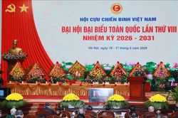 Khai mạc Đại hội đại biểu toàn quốc Hội Cựu chiến binh Việt Nam lần thứ VIII