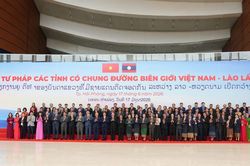 Hội nghị tư pháp các tỉnh có chung đường biên giới Việt Nam - Lào mở rộng lần thứ 7