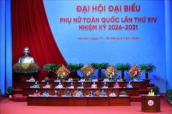 Phiên thứ hai Đại hội đại biểu Phụ nữ toàn quốc lần thứ XIV (chiều 17/6)