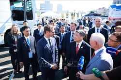 Thủ tướng thăm triển lãm tiềm lực công nghiệp, công nghệ cao và xuất khẩu của Tatarstan, LB Nga