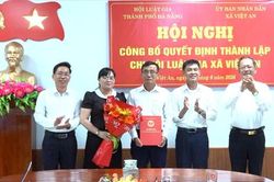 Đà Nẵng: Xã Việt An thành lập Chi hội Luật gia