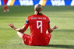 Chi tiết thú vị về tên gọi của Erling Haaland trên áo đấu tại World Cup