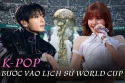 Lisa, Jungkook và thế hệ thần tượng đưa K-pop bước vào lịch sử World Cup