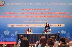 Phụ nữ ph&aacute;t triển kinh tế: Động lực quan trọng cho tăng trưởng nhanh v&agrave; bền vững của đất nước