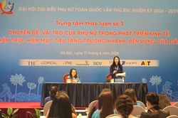 Phụ nữ phát triển kinh tế: Động lực quan trọng cho tăng trưởng nhanh và bền vững của đất nước