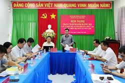 Đảng ủy xã Núi Cấm quyết nghị nhiều nội dung chính trị quan trọng