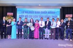 Ra mắt Ban Chấp hành Hiệp hội Du lịch tỉnh Đồng Tháp nhiệm kỳ 2023 - 2028