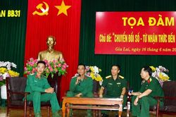 Sư đoàn 31 tổ chức tọa đàm về chuyển đổi số