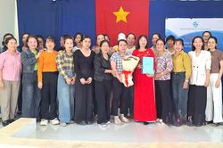 Hội Li&ecirc;n hiệp Phụ nữ x&atilde; Nam Ninh H&ograve;a ra mắt m&ocirc; h&igrave;nh 'Chi hội Phụ nữ số'