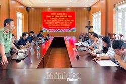 Tăng cường bảo đảm an toàn thông tin mạng tại phường Đông Ninh Hòa